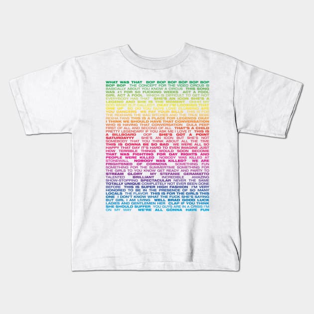 Legends Only Soundboard (Rainbow) Kids T-Shirt by Legends Only Podcast